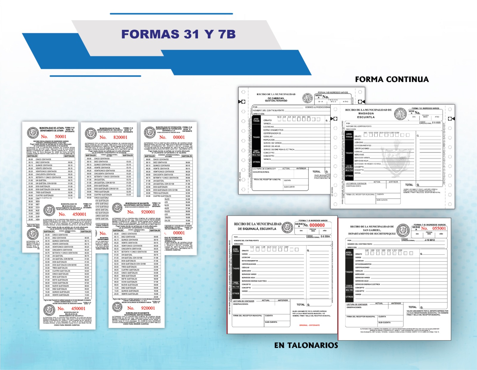 Formas 31 y 7B